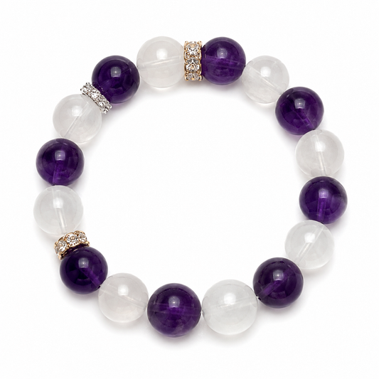 Amethyst Moonlight Bracelet