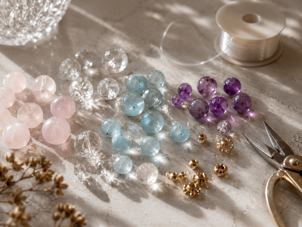 Crystal bracelet wrist