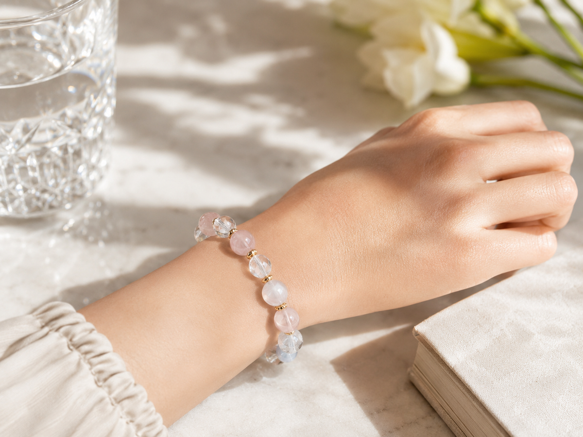 Crystal beads detail