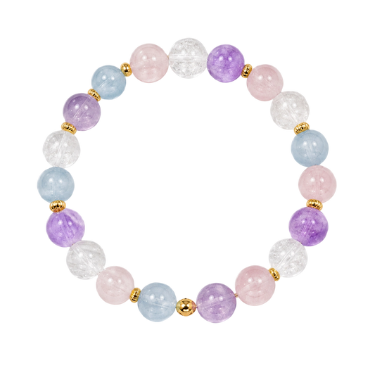Aqua Rose Bracelet
