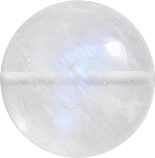 White Moonstone bead